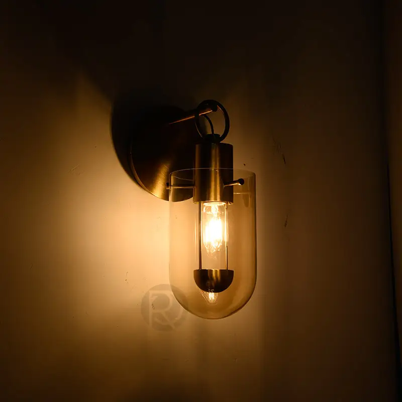 Дизайнерский настенный светильник (Бра) RIUM by Romatti
