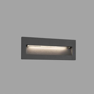 Встраиваемый уличный светильник Nat dark grey 70638