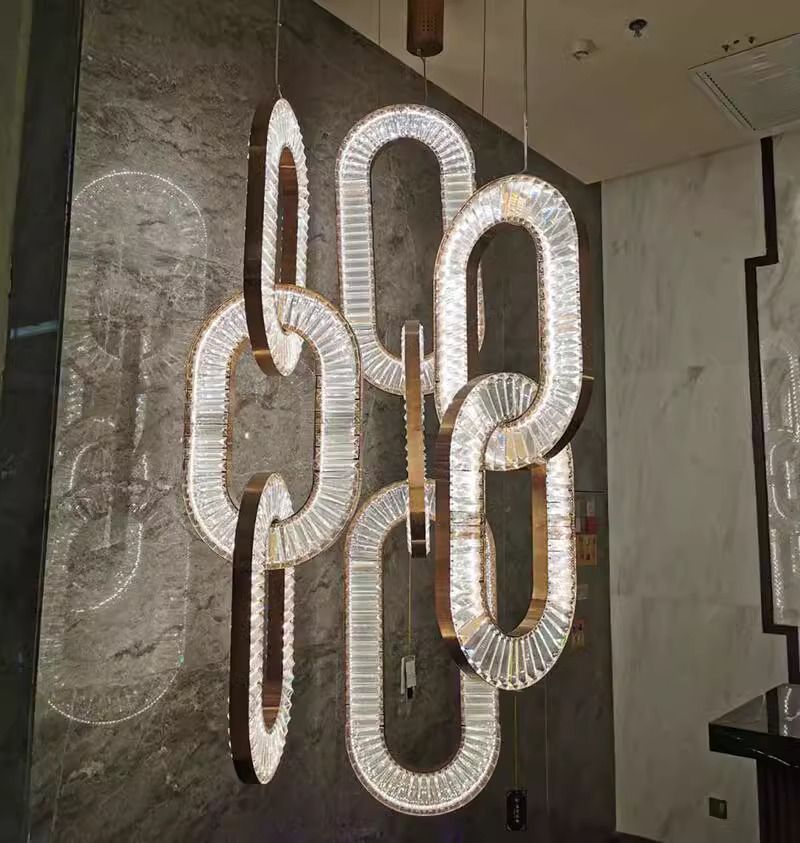 BOUCLE chandelier by Romatti