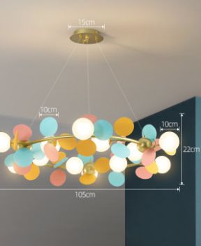 Designer chandelier MATISSE ROUND by Romatti