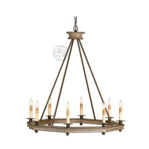 BONFIRE chandelier by Currey & Company
