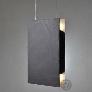 Hanging lamp PLATE by Gie El