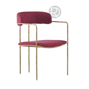 Дизайнерский стул на металлокаркасе LENOX VELLUTTO by Romatti