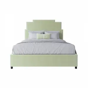 Double Bed 160x200 Green Paxton Bed Mint