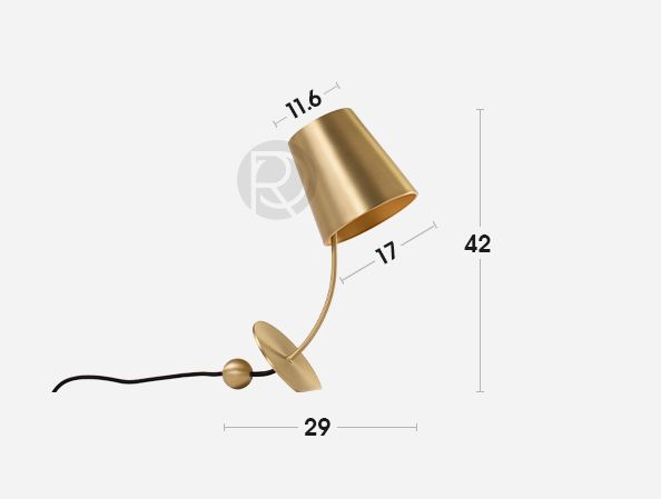 Designer table lamp TRIO-K by Romatti