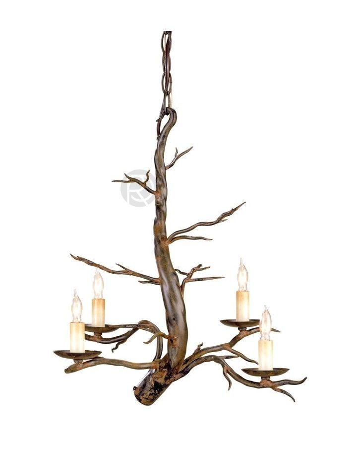 TREETOP IRON chandelier by Currey & Company