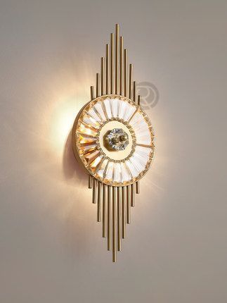 Wall lamp (Sconce) GOLDEN CLOCK by Romatti