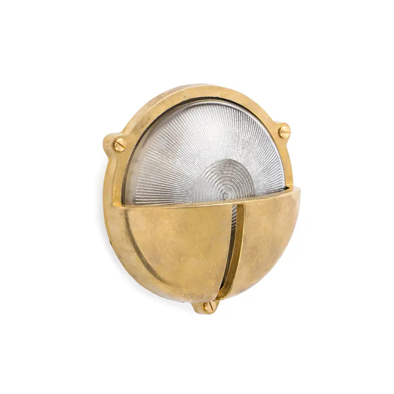 Outdoor wall lamp Timon brass 70996