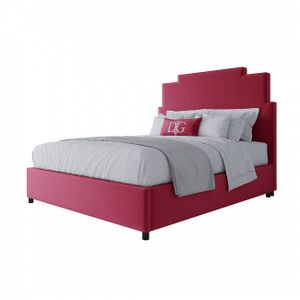 Double Bed 160x200 cm pink Paxton Bed Dusty Rose