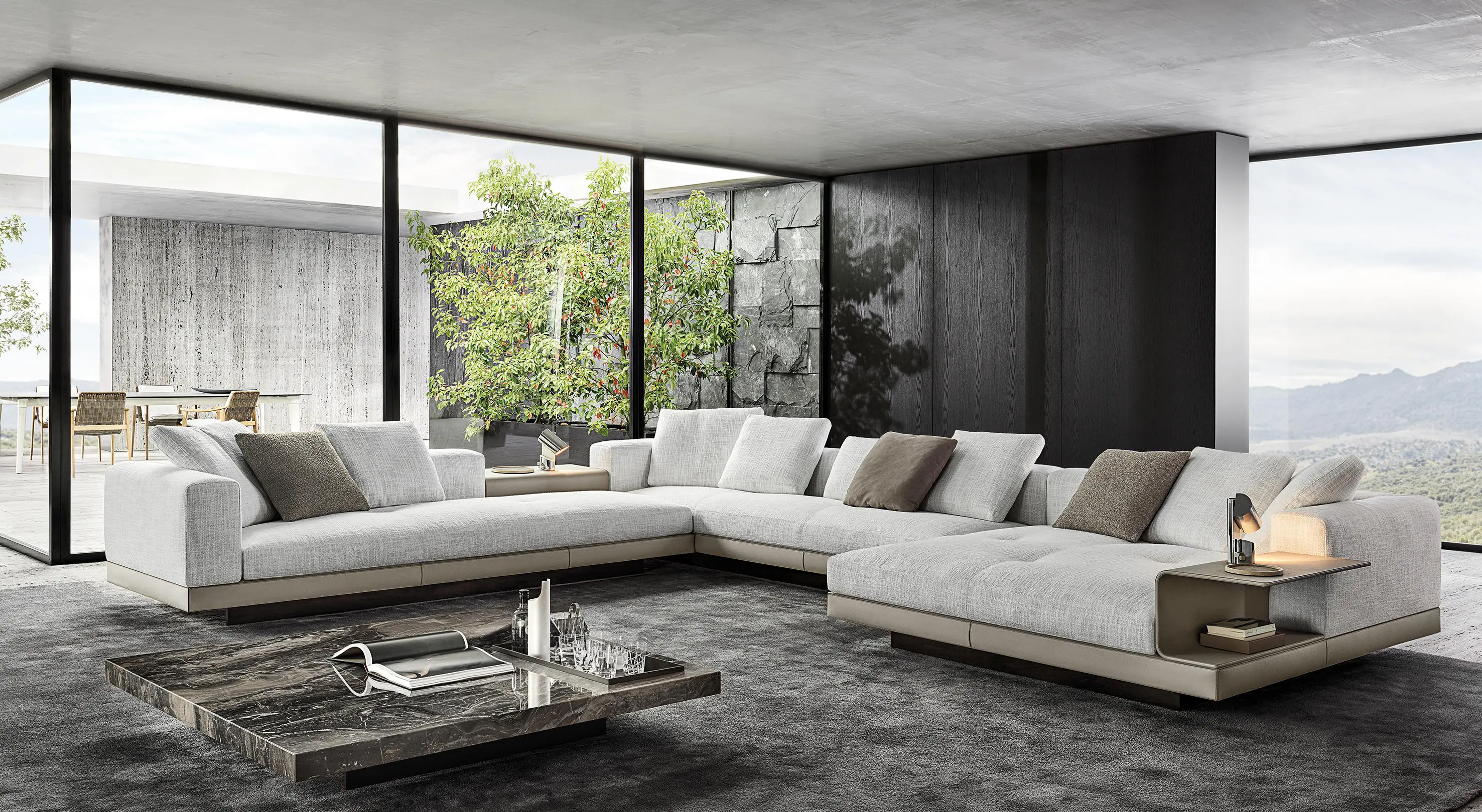 Sofa CONNERY by Minotti
