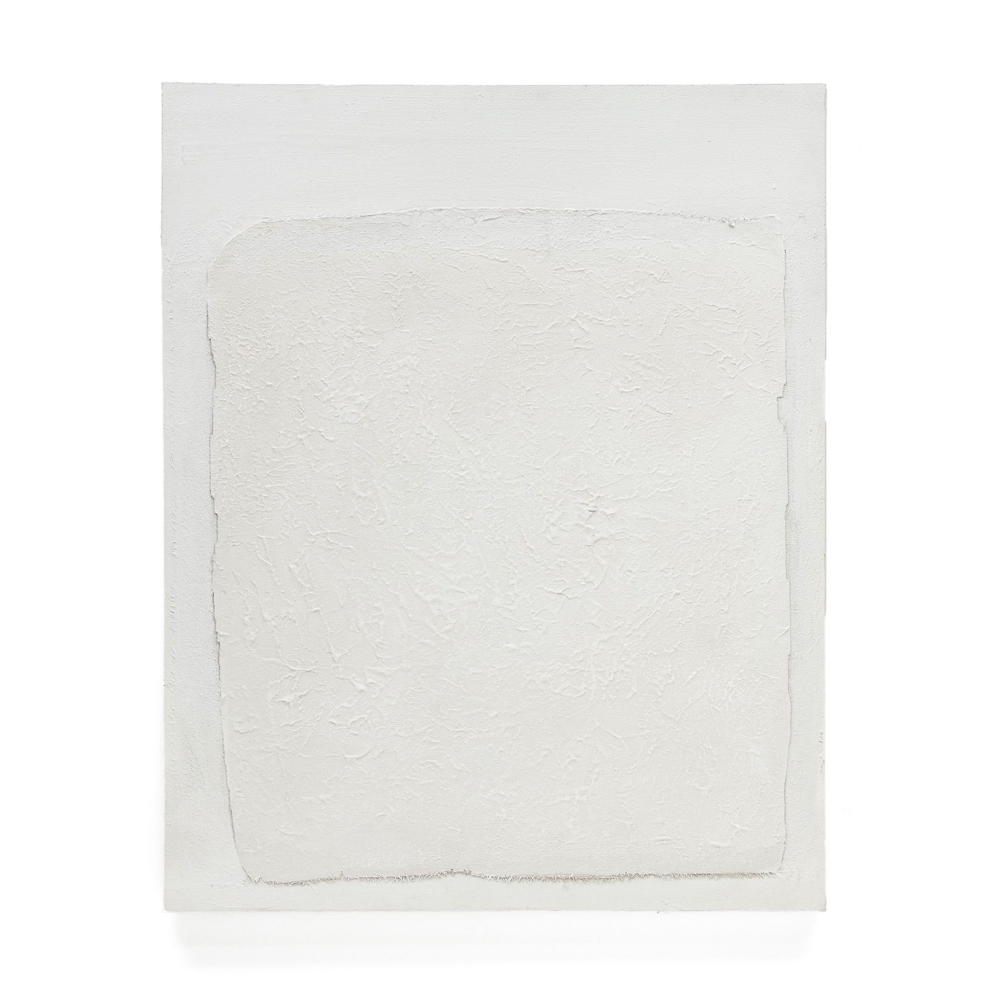 Rodes абстрактный фактурный холст белого цвета 80 x 100 см