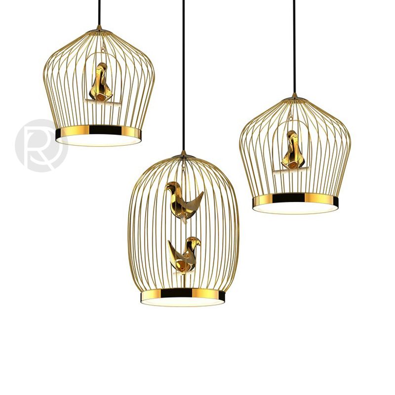 Designer pendant lamp TWEE T by Romatti