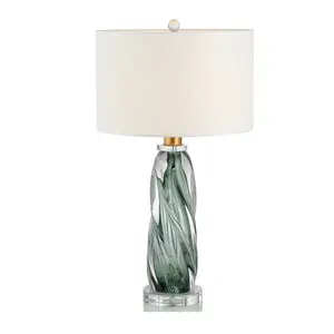 Дизайнерская настольная лампа с абажуром VELTE by Romatti