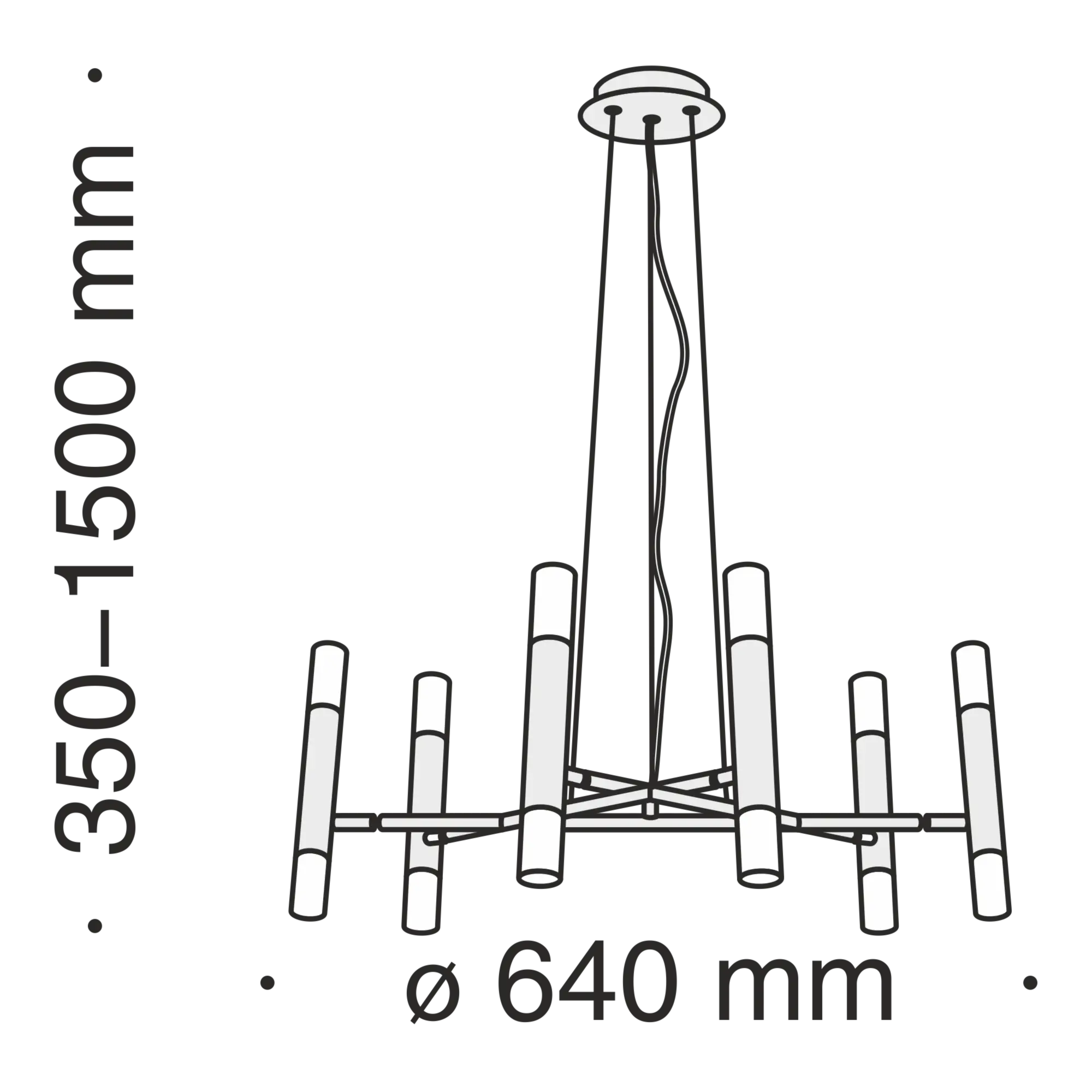 Подвесной светильник VEGO by Romatti