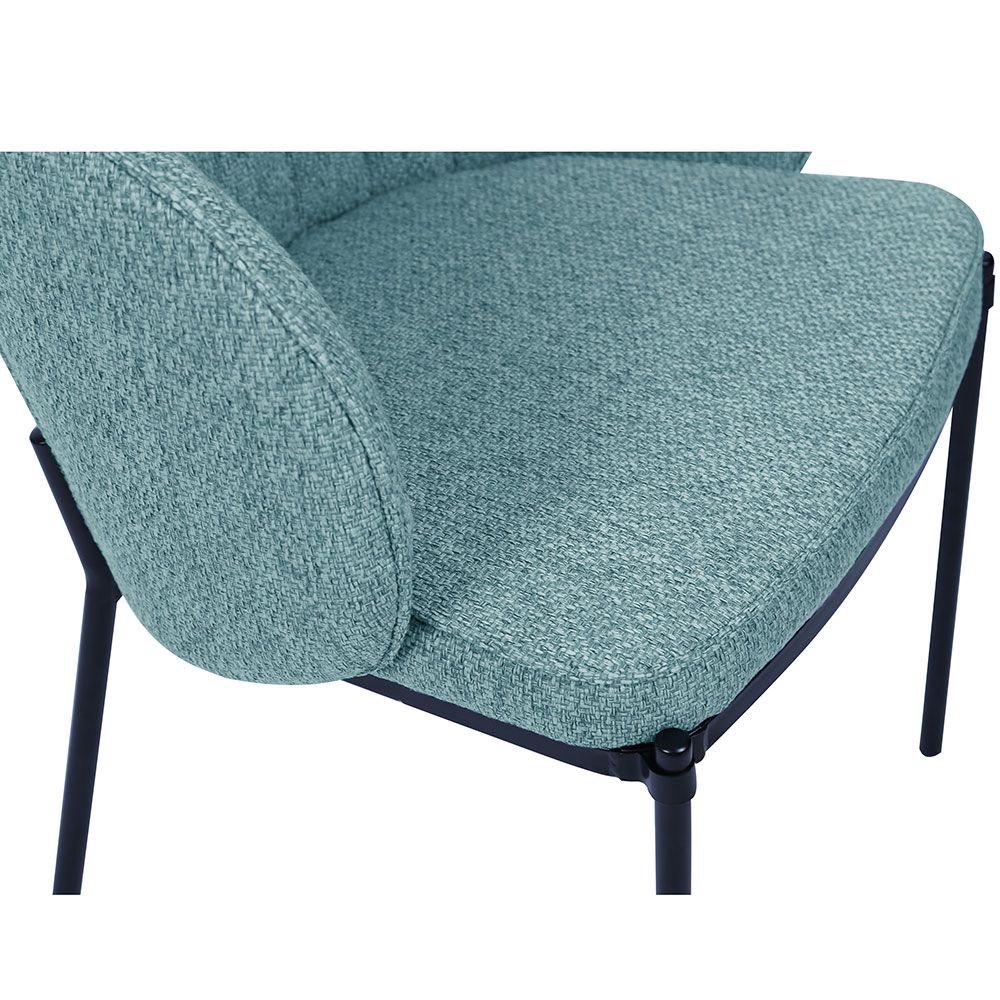 Milan turquoise chair