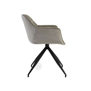 Дизайнерский стул на металлокаркасе JAIMY GREY by Light & Living