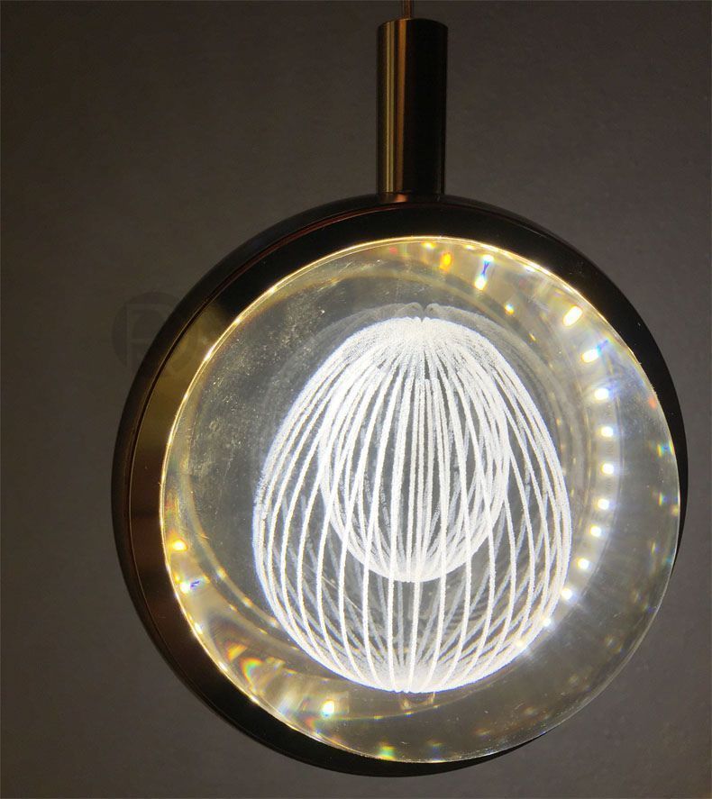 Hanging lamp HOLOGRAM SPHERE by Romatti
