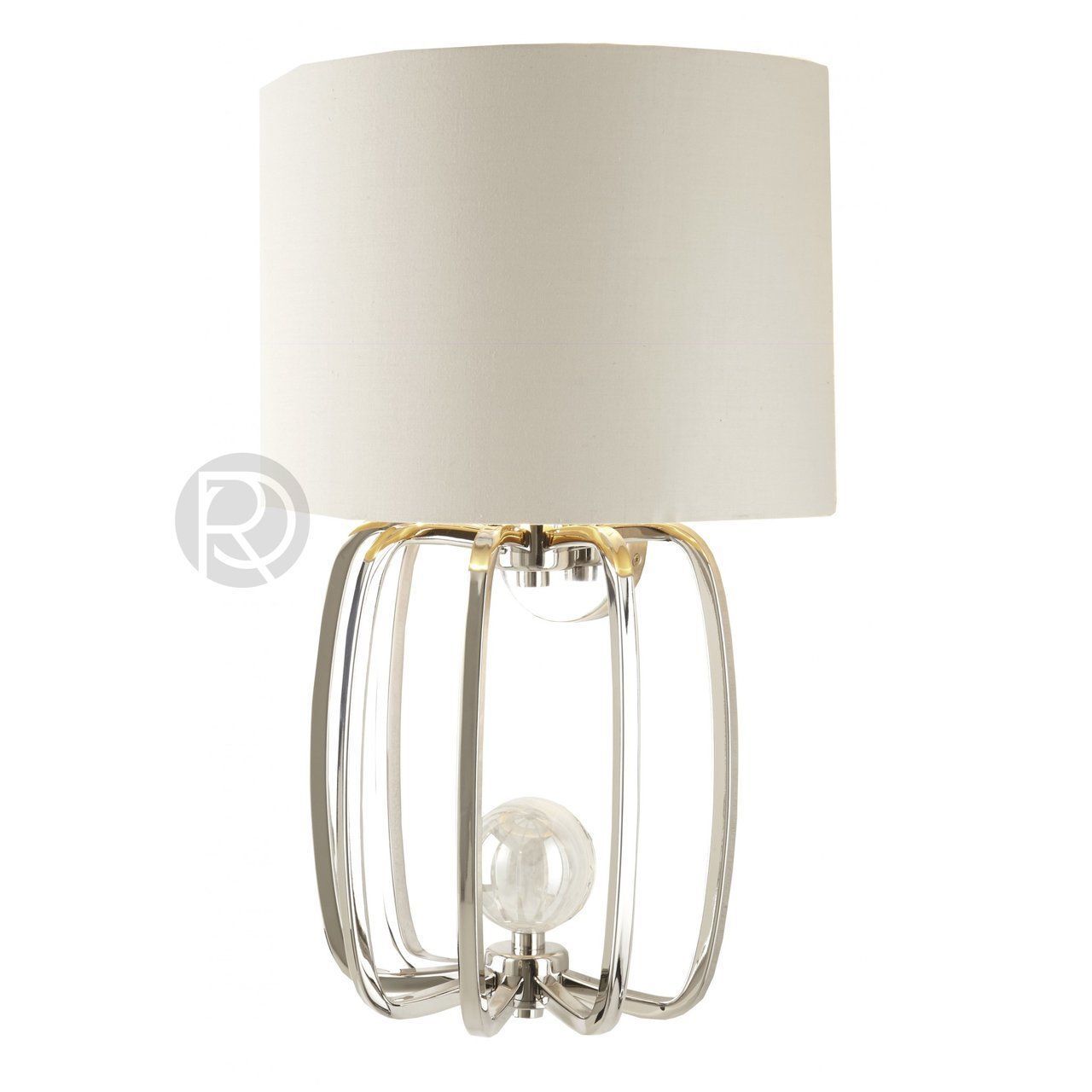 Wall lamp (Sconce) NICKEL CAGE by RV Astley