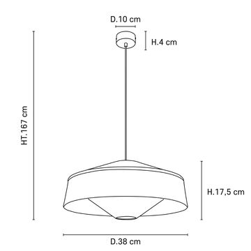 MOKUZAI CHAPEAU by Market Set Pendant Lamp