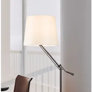 Дизайнерская настольная лампа с абажуром BLANC by Romatti
