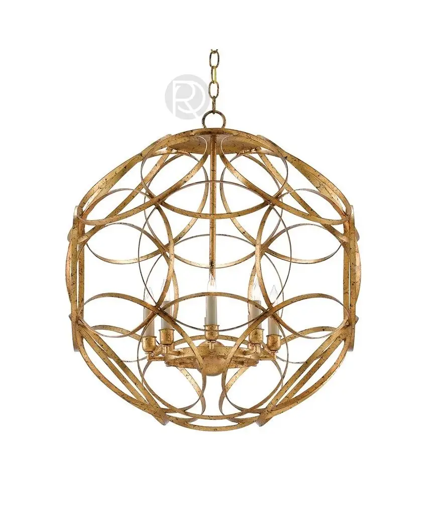 ROSINE chandelier by Currey & Company