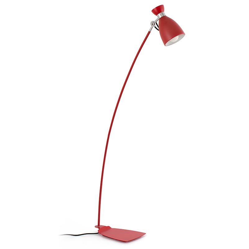 Floor lamp Retro red 20009