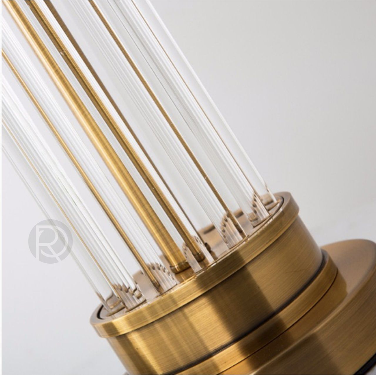 Designer table lamp CRYSTAL GLASS by Romatti