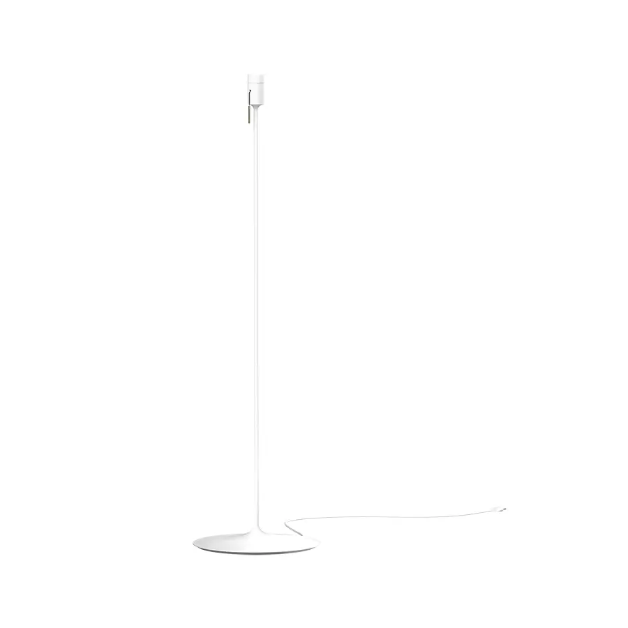 Champagne white floor lamp (D- 38, B-140 cm) 1.5 m. PVC wire with plug