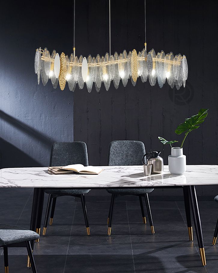 Designer chandelier ASTETA LONG by Romatti