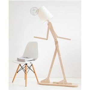 Дизайнерский торшер с абажуром HUMAN by Romatti