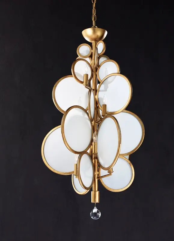 Chandelier DISH by Currey & Company