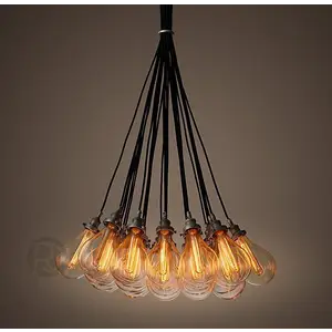 Designer chandelier VINTAGE BULBS by Romatti