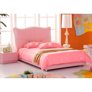 Кровать подростковая Pink Leather Kitty 120х200 см