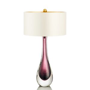 Дизайнерская настольная лампа с абажуром GERMANA by Romatti