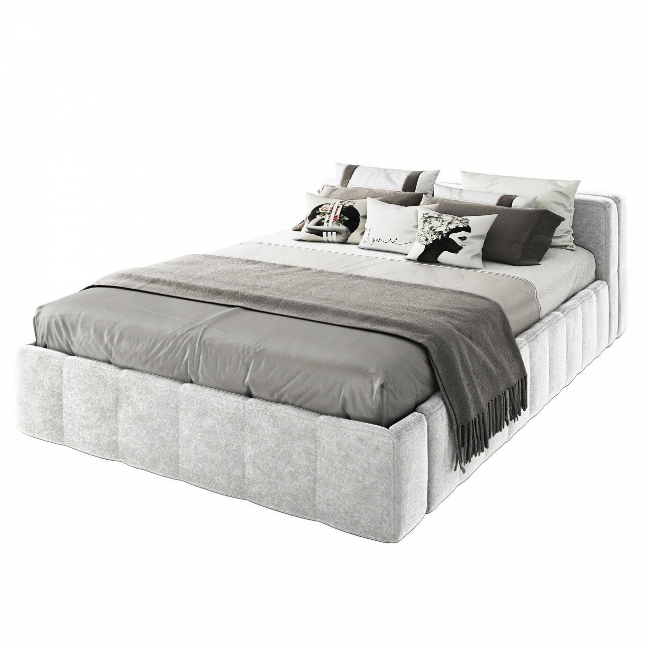 Bonaldo teenage bed 140x200 cm white