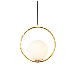 HOOP CIRCLE pendant lamp by Romatti