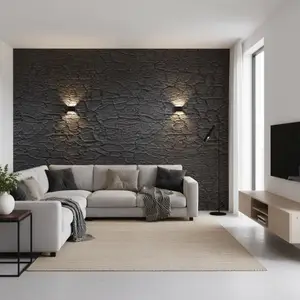 Стеновая панель CHARCOAL BURT WOOD by Romatti