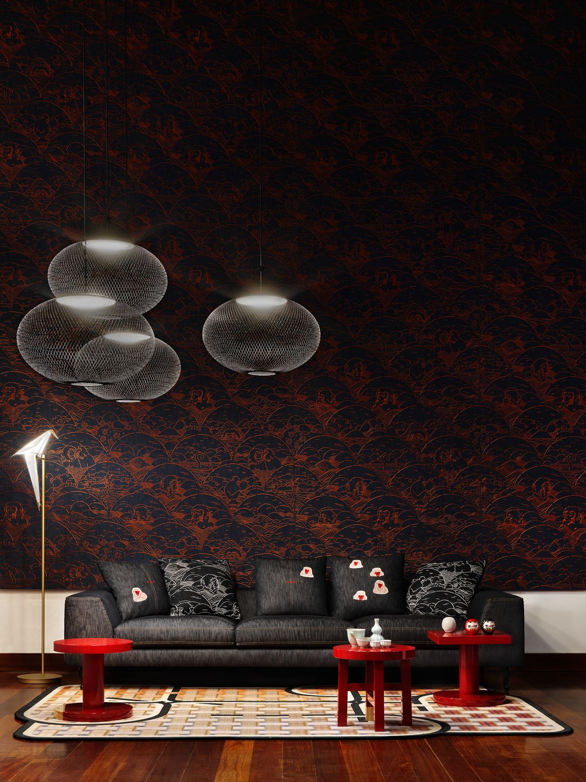 Pendant lamp NR-TWO by Moooi