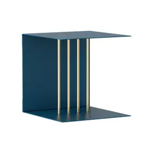 Shelf with Teaser divider, sky blue