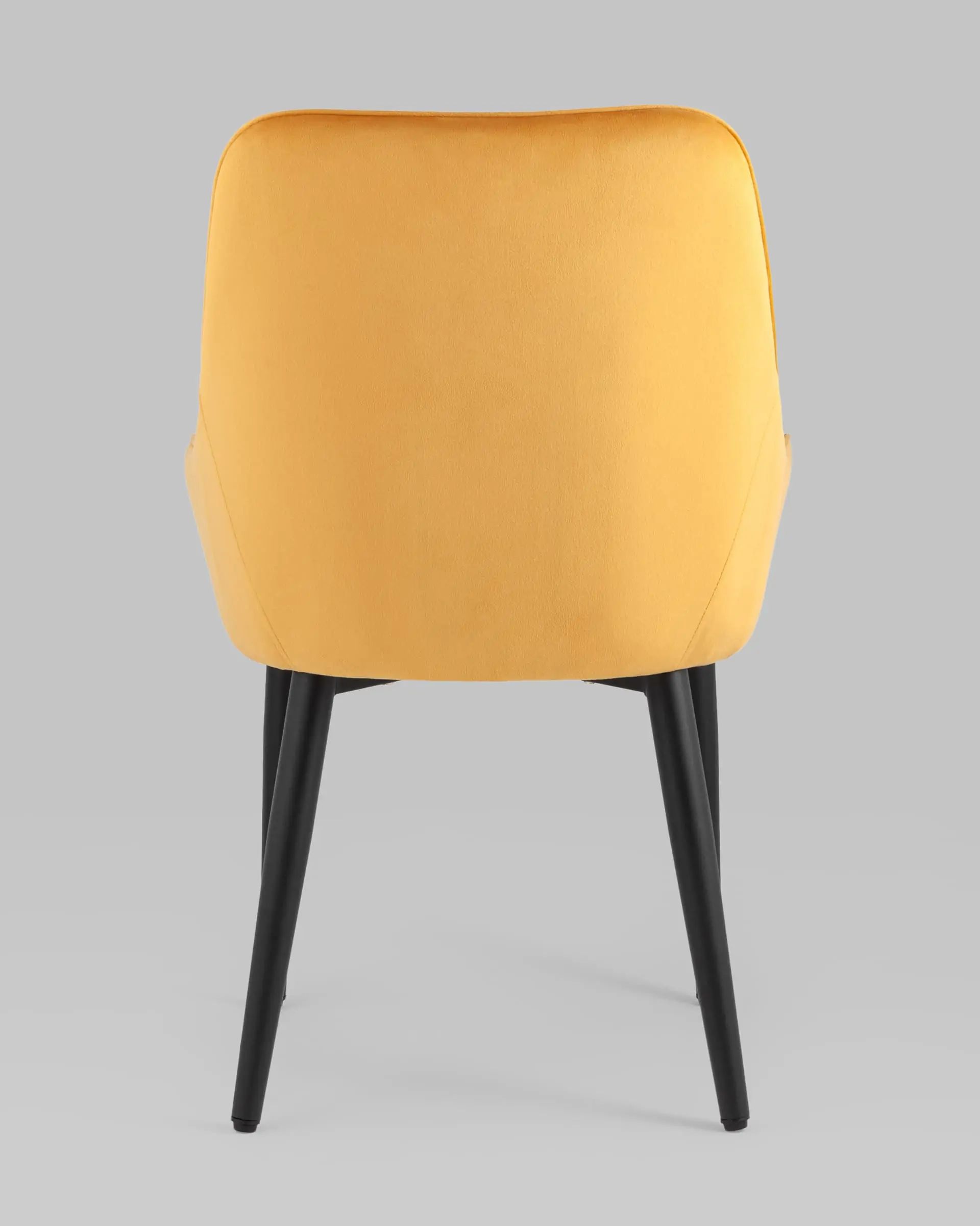 Diana orange chair, velour furniture upholstery