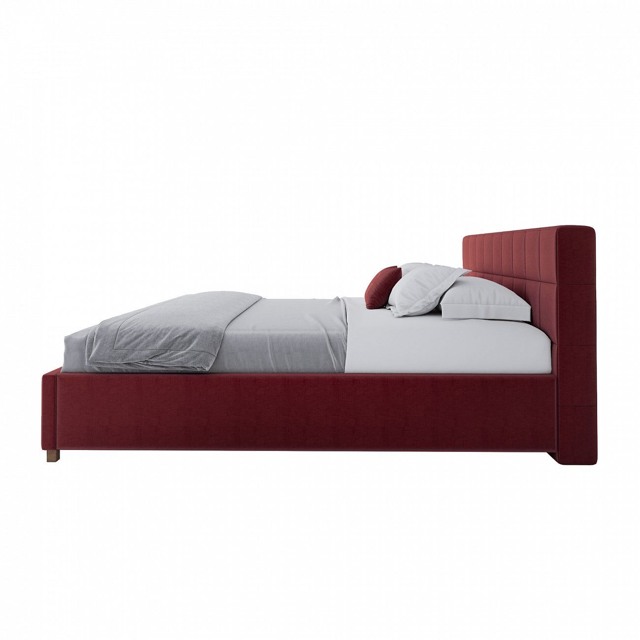 Large bed 200x200 Wales red
