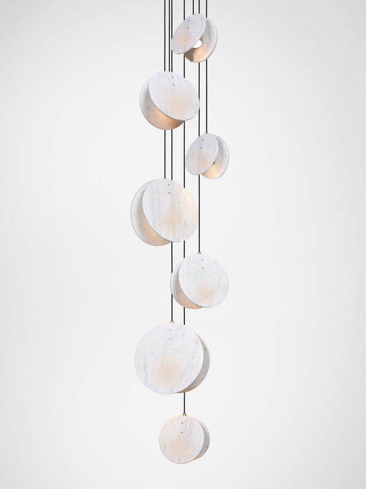 Hanging lamp SHELL by Marc Wood