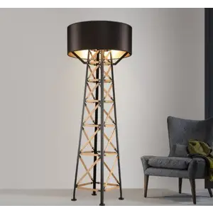 Дизайнерский торшер с абажуром Construction Lamp by Romatti