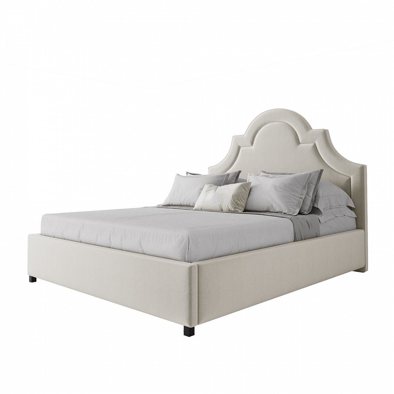 Kennedy Talc double bed 160x200 white