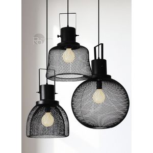 Дизайнерский подвесной светильник из металла Wordsmith by Romatti