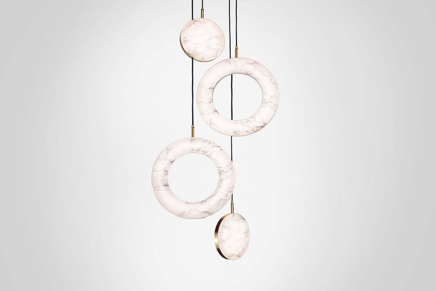 Chandelier ROSA RING by Marc Wood