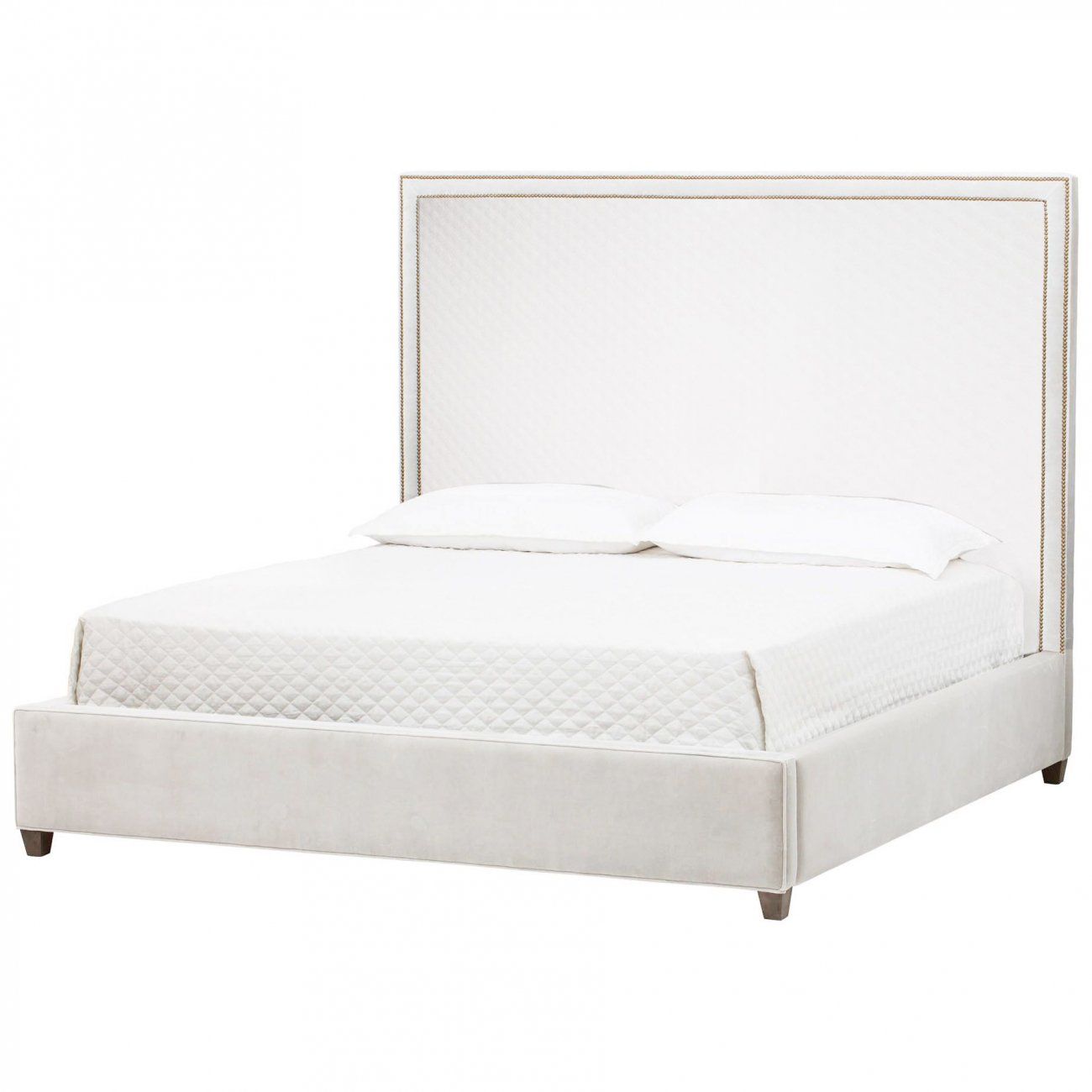 Double bed 160x200 white Dakota