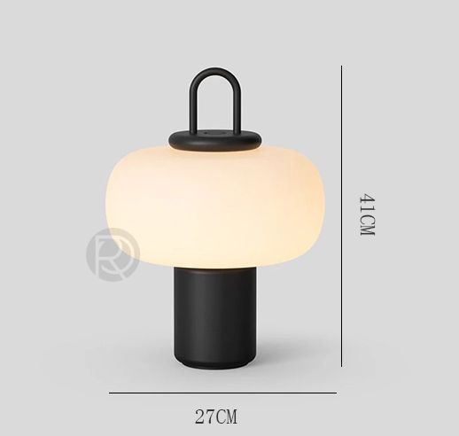 Designer table lamp NOX by Romatti