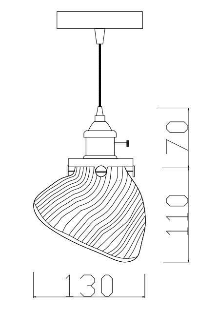 Подвесной светильник Rudd by Romatti
