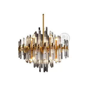 Chandelier GLASS STALACTITES by Romatti